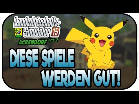 DIESE SPIELE WERDEN GUT - LS15 Ackendorf 2.2 #162- Lets Play Landwirtschaft Simulator 15 Deutsch