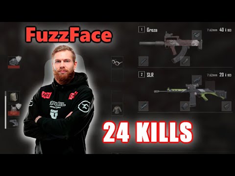 Faze FuzzFace & sprEEEzy - 24 KILLS - Groza+SLR - DUO - PUBG