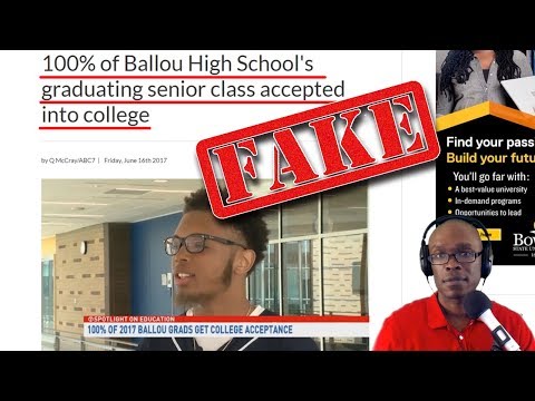 DC High School Touts 100% College Acceptance Rate, Winds Up Being A Big Scam (REACTION)