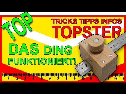 TOPSTER TOOLS: Linealanschlag, der WIRKLICH funktioniert! Selber bauen!