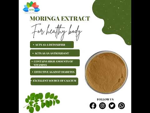 Moringa dry extracts, packaging type: hdpe drum, packaging s...