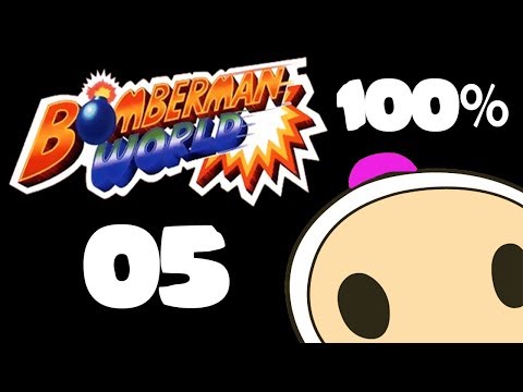 Bomberman World 100% - World 5: Planet Black - Walkthrough