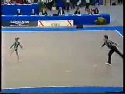 acro russian mixed pair 1997