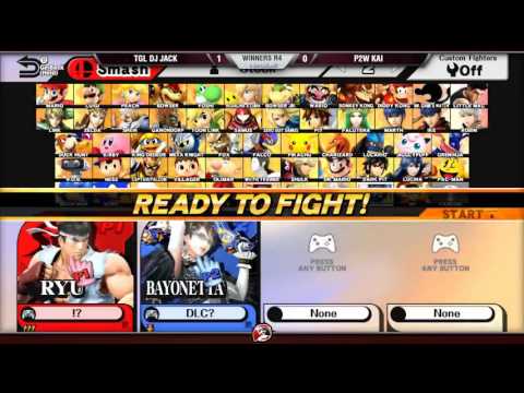 VS Weekly 7/7/16 - Winners R4 - DJ Jack (WhiteRyu/MM) vs. Kai (BlackRyu/Bayo) - Smash 4