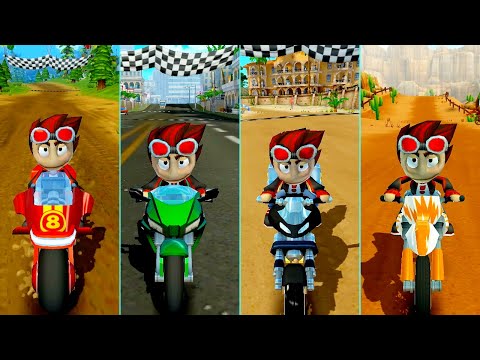 4 Motorbike Battle Day 16 | Beach Buggy Racing 2