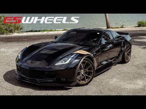 C7 Grand Sport with our E5 Wheels Daytona | IN STOCK & READY TO SHIP | EXCLUSIVELY FOR CORVETTES