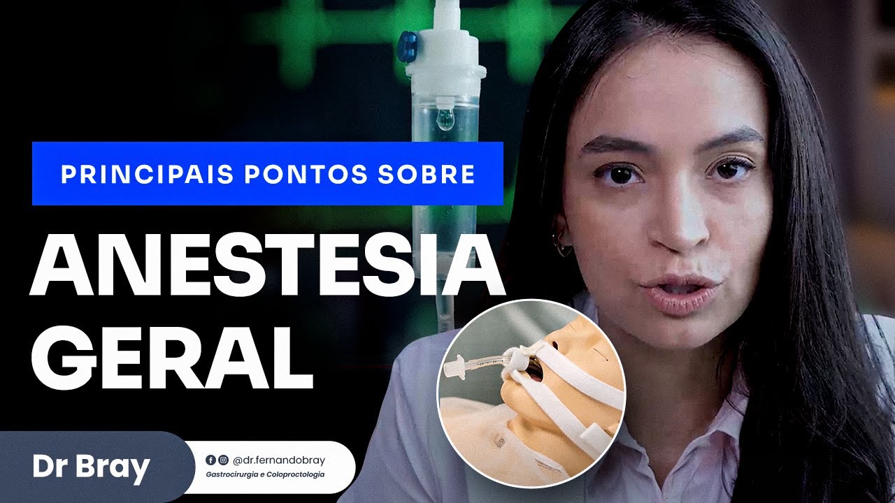 O que é e como funciona a anestesia geral?