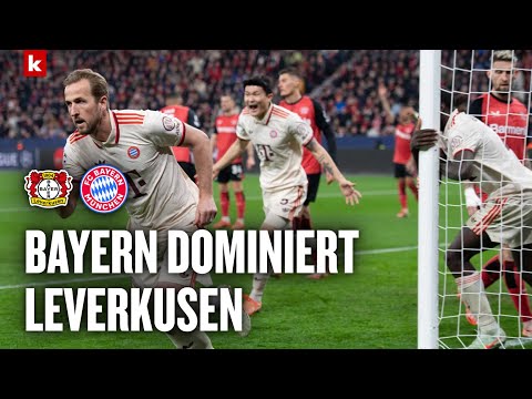"Vormachtstellung in Deutschland unterstrichen": Münchner im Viertelfinale | Bayern - Leverkusen 2:0