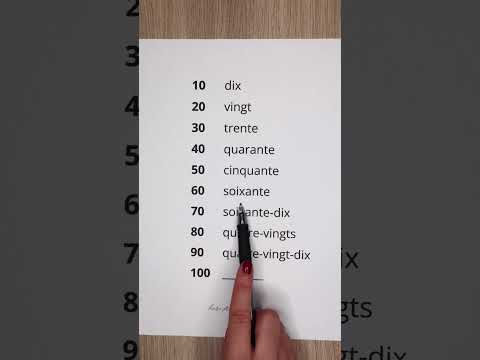 Les Nombres en Français de 1 à 100 🇫🇷 | Apprends à Compter Comme un Natif ! #frenchforbeginners