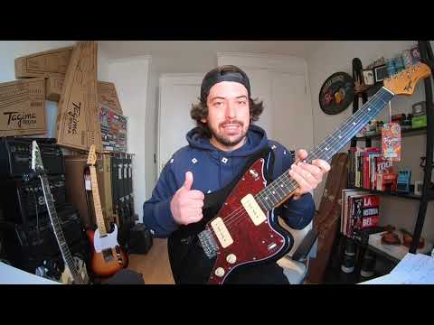 Review en Español: Guitarra TAGIMA TW61 (Jazzmaster)