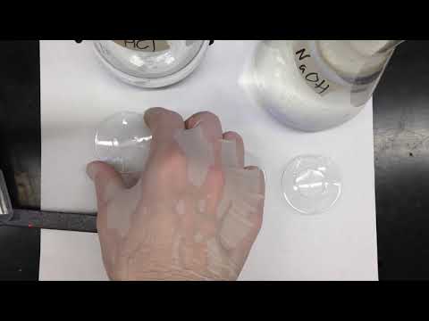 3 Hydrochloric acid + sodium hydroxide