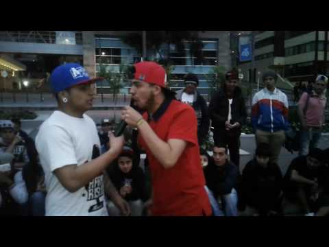 K-Niestro vs DiamStyle - ENTRENAMIENTO FREESTYLE RAP COLOMBIANO 2017