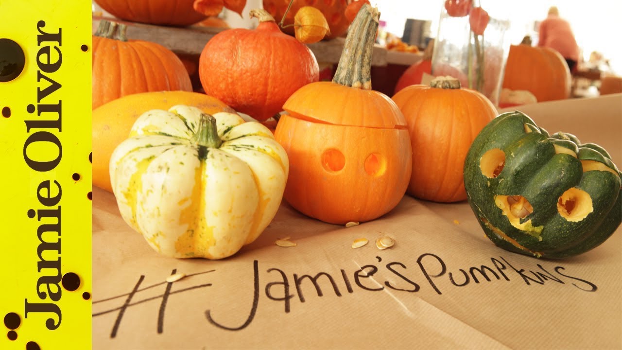 Halloween pumpkin carving: Jamie Oliver