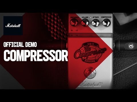 Обзор педали эффектов Marshall ED-1