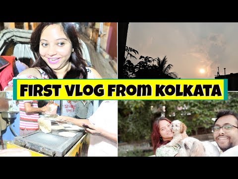 First Vlog From Kolkata | kolkata Mein Pehle Din Humne Kya Kiya | First Day Of This Holiday Break Video
