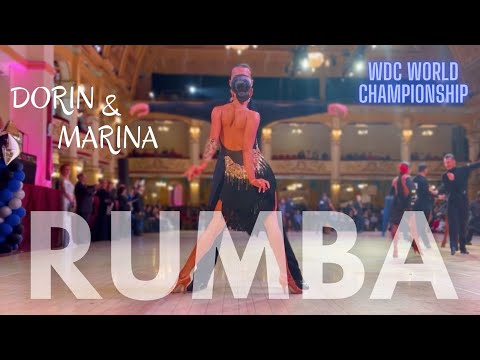 Dorin Frecautanu - Marina Sergeeva, Rumba - WDC world championship - Blackpool 2022
