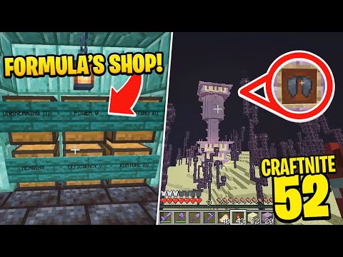 CraftNite: #52 - HUNTING *RARE* ELYTRAS + Formula's NEW OP Store!