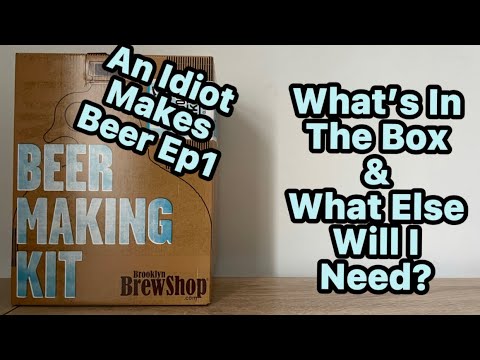 An Idiot Makes Beer Ep1 - Brewdog PUNK IPA - Beer Making Kit - Unboxing & What Else Do I Need?