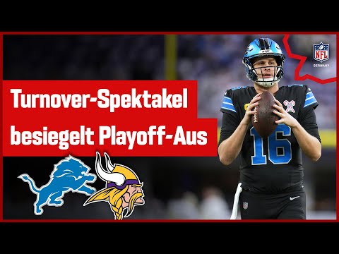 Lions vs. Vikings | NFL-Highlights auf Deutsch 🇩🇪 | 17. Spieltag, Saison 2025