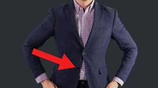 スーツやベストの一番下のボタンを外すようになった理由 知力空間
