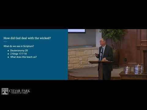 20220116AM Cedar Park church of Christ - Patrick Gaugan - Mosaic Dispensation