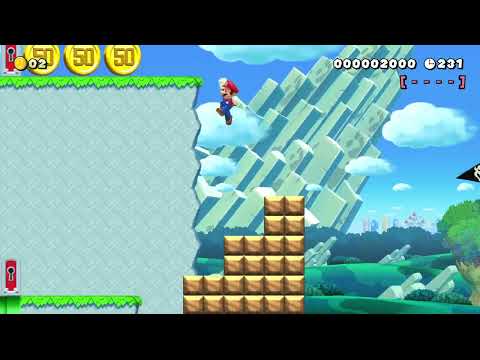 Super Mario Maker 2: 1-2 cave