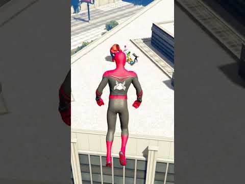 IRON MAN SAVES SPIDER MAN THEN SPIDER MAN SAVES GOKU #shorts  ⁨@nr8gaming⁩