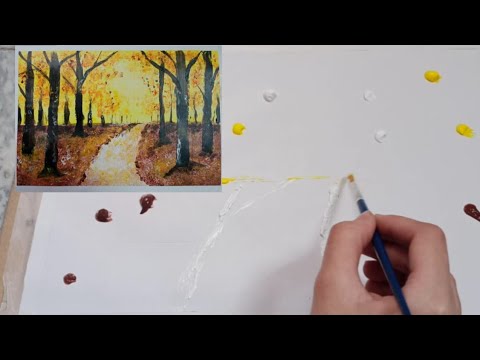 Acrylic painting technique for beginners