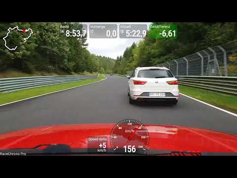 VW Golf 2 GTi 16V, Nordschleife 03.10.17, 8.40 Min BTG