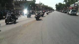 Lance Corporal John Farias Motorcade