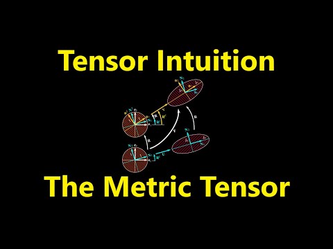 What Does the Metric Tensor Do? | Tensor Intuition