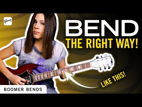 Bending 101: Boomer Bends for Beginner Guitarists