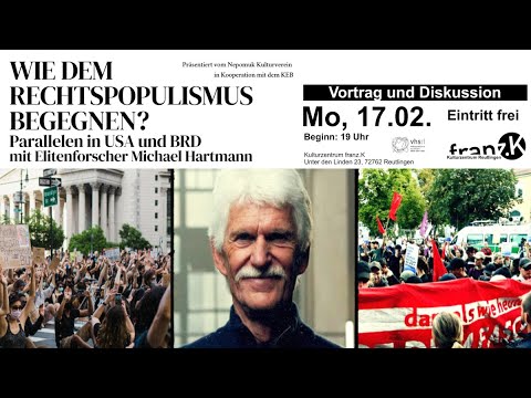 Michael Hartmann - Wie dem Rechtspopulismus begegnen?