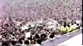 Metallica - riot at Metallica concert - Monsters Of Rock - 24-07-1988