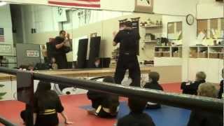 preview picture of video 'Success Martial Arts, Twin Falls MMA, Coach Higgins - Pregnant Ninja'