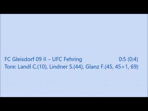 FC Gleisdorf 09 II – UFC Fehring  0:5 (0:4)