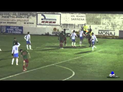 Resumen del C.D.Sariñena 1 - R.S.Gimnástica 1. Ida cuartos Copa Federación.