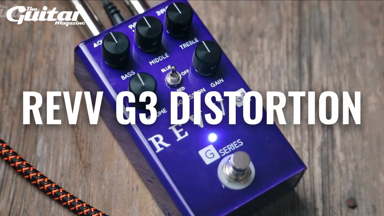 Обзор педали Revv Amplification G3 Distortion Pedal