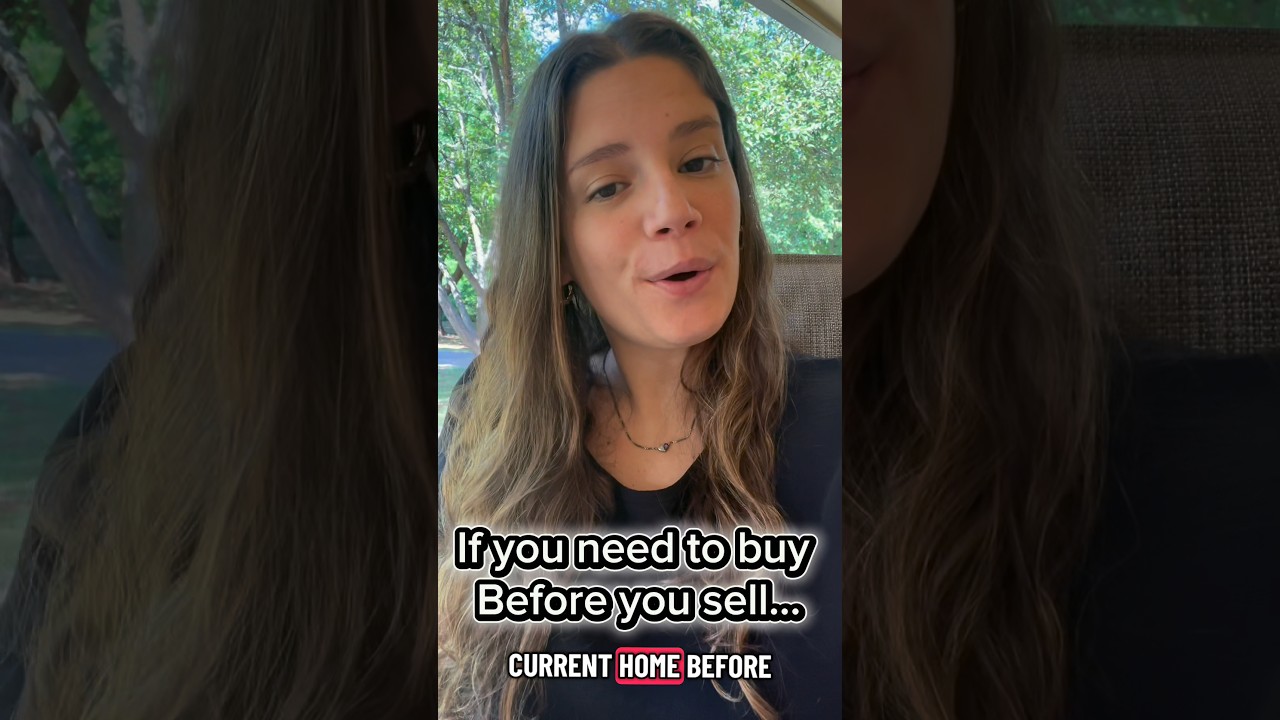 Do you have to sell before you buy a home?