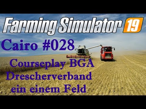 🚜 LS19 Courseplay BGA Silo mit 3 Abfahrern und Drescherverband