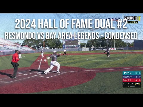 Resmondo vs Bay Area Legends - 2024 Hall of Fame Classic!  Condensed Game HOF #2 semifinal