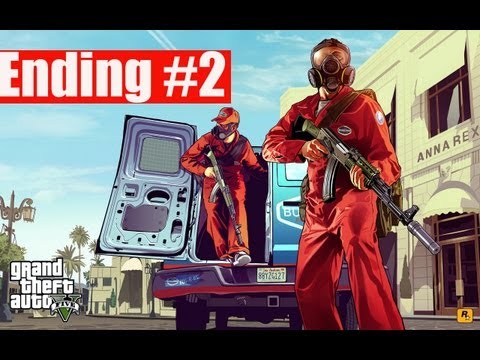 GTA 5 Grand Theft Auto 5 Part 69 END The Third Way Walkthrough XBOX 360