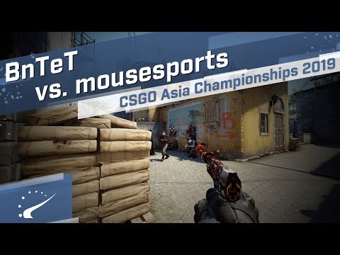 BnTeT vs. mousesports - CS:GO Asia Championships 2019