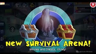 preview picture of video 'Curio quest : New survival arena ! Shrines and chests, oh my!'