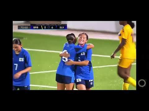 KYLIE GUARDADO 2 GOALS EL SALVADOR VS BARBADOS U17 U17 WORLD CUP QUALIFIER #SOCCER