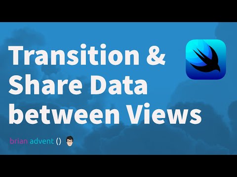 iOS 13 SwiftUI Tutorial: Interactively Transition and Share Data between Views with SwiftUI thumbnail