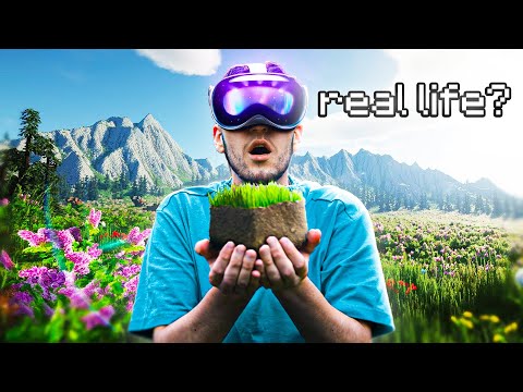 I FOUND A WAY TO TURN THE REAL WORLD INTO MINECRAFT *Actually Works*
