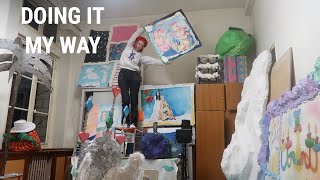 Life struggles as an Artist - burnout, the "art world" & doing it MY way (a chat)