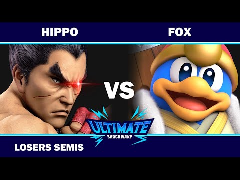 USW 128 - Losers Semis - hippo (Kazuya) VS UTDe | Fox (DeDeDe) - SSBU Ultimate