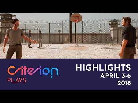 Criterion Plays Highlights | April 3-6, 2018